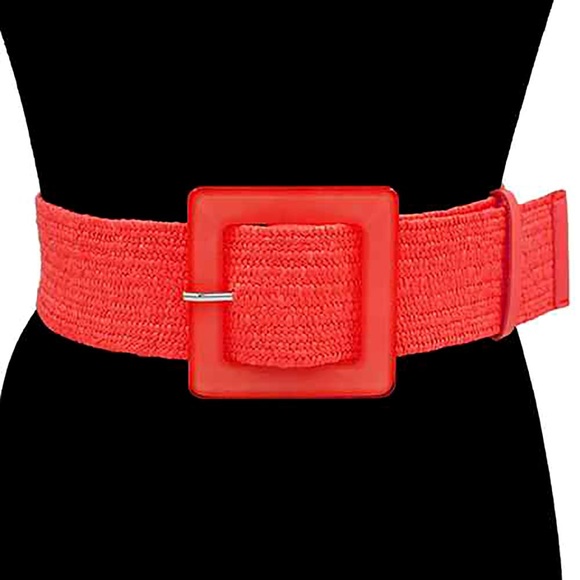 Vibrant Woven Adjustable Statement Belt main image 4